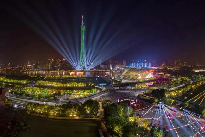 “广州欢迎您”系列活动启动仪式在珠江新城两岸奏响华章！
